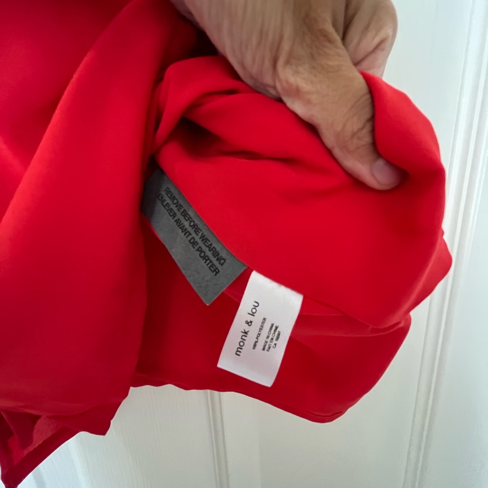 Red Monk & Lou Racerback Tank - Picture 3 of 4